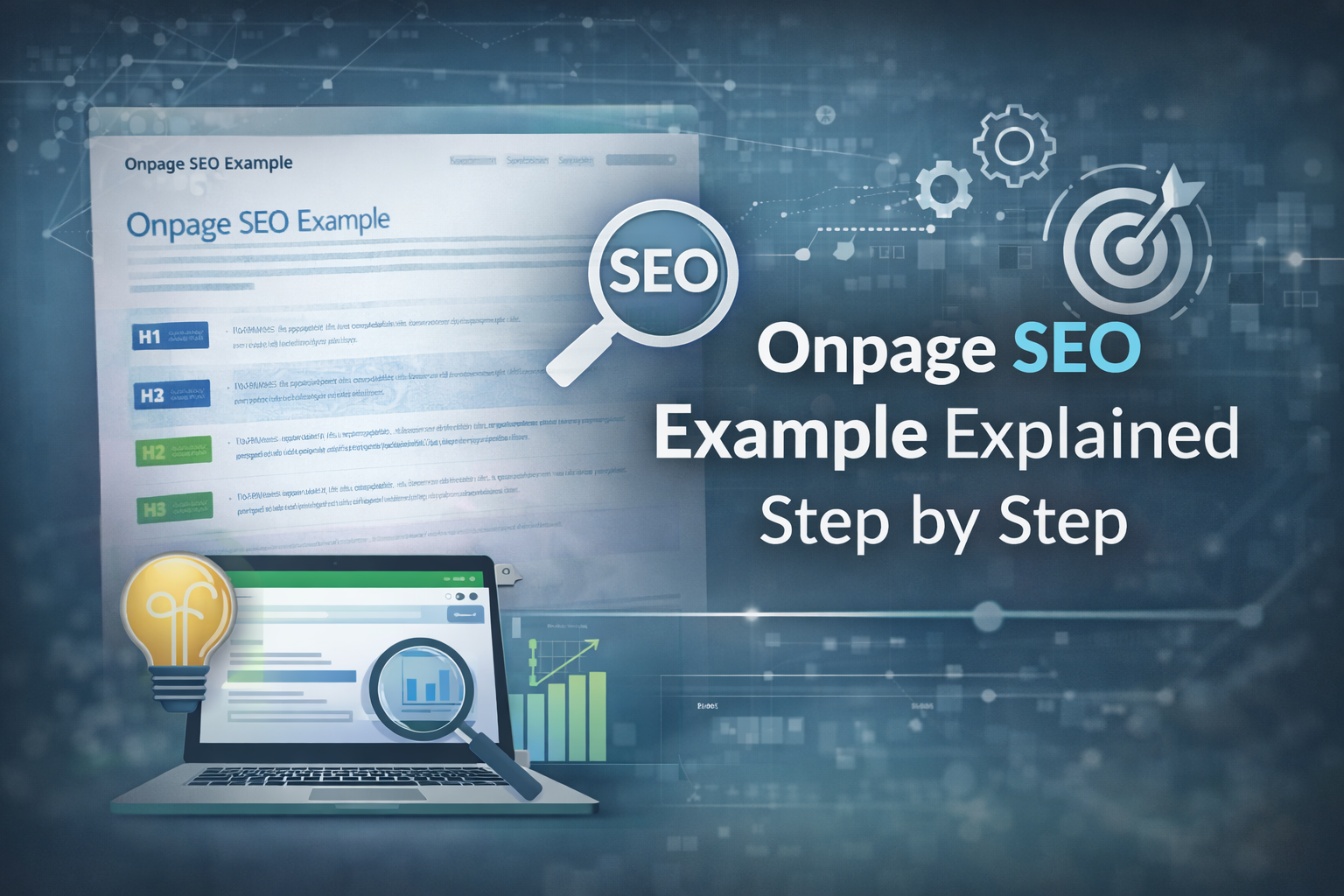 Onpage SEO example explained step by step for beginners